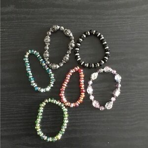 Multicolor Beaded Bracelet Set